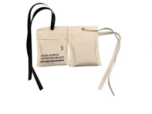 Tas katun Sachet beraroma kantung wewangian lemari pakaian rumah putih tas katun kain kepar Aroma tahan lama