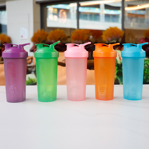 Borraccia Shaker per Proteine da 600ml in PP con Logo Personalizzato, Senza BPA, Antigoccia, per Palestra, Fitness e Sport - Product Image 4