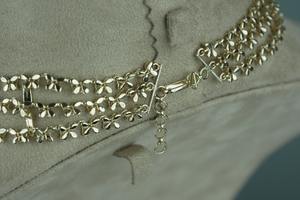 สร้อยคอเพชรทรงวงรีสังเคราะห์ที่ปลูกในห้องปฏิบัติการได้รับการรับรองจากทองคำ/กุหลาบทอง/เงินตัวเลือกของ IGI - Product Image 2