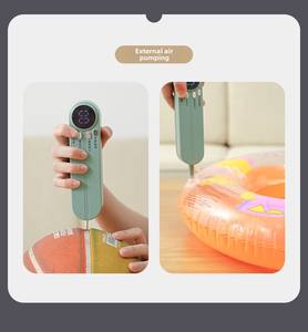 Tragbare Mini-Vakuum ier maschine Handheld mit Haken Automatische Qualität USB/Batterie betriebene Haushalts garage Auto Verwendung aus Kunststoff - Product Image 5