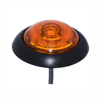 Feux de gabarit et de dégagement ronds à LED de 1-1/4 pouce (32 mm) pour camion et remorque, conformes aux normes SAE/DOT/FMVSS108