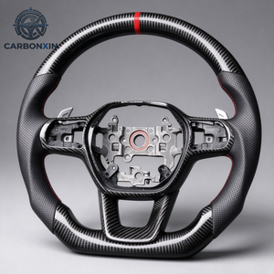 พวงมาลัยคาร์บอนไฟเบอร์แบบกำหนดเองสำหรับ Honda Civic รุ่นที่ 11, CRV รุ่นที่ 11, Type R, S, Acura Integra, RSX, Accord ปี 2022 2023 2024 - Product Image 3
