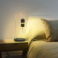 Plate-forme de lévitation flottante dispositif de lévitation magnétique ampoule LED Table en bois aimant de bureau lampe à lévitation