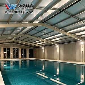 Instalaciones de Piscina Universitaria con Edificios Prefabricados de Acero para Programas Deportivos y de Fitness en Interiores del Campus - Product Image 1