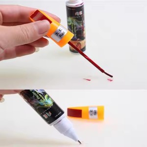 Mới đến xe sửa chữa vết xước Bút xe cảm ứng sơn bút màu đen bạc đỏ trắng sơn xe sửa chữa đánh dấu tự phun sơn - Product Image 3