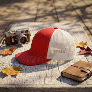 Wholesale Trucker Hat 6 Panels High Quality With Mesh Structured Crown Mid <b>Profile</b> Curved Brim <b>Plastic</b> Closure for Men and Women - Product Image 3