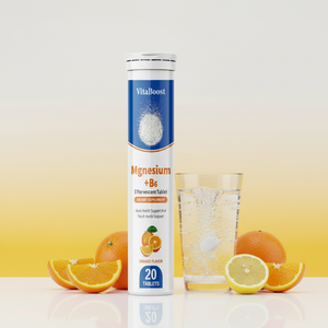 Comercio Electrónico Transfronterizo, Tabletas Efervescentes <span class=keywords><strong>de</strong></span> Vitaminas para Adultos, Carbonato <span class=keywords><strong>de</strong></span> Magnesio, Vitaminas B, Mejora la Memoria y el Sueño, OEM - Product Image 4