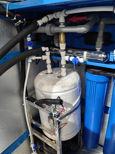 Distributeur <span class=keywords><strong>d</strong></span>'<span class=keywords><strong>eau</strong></span> froide normale RO avec pompe PLC, capacité 800 GPD, fonctionne avec pièces et cartes IC - Product Image 3