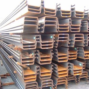 Type2 Type3 Sy290 Sy295 Sy390 400*125*13mm <span class=keywords><strong>Type</strong></span> U/<span class=keywords><strong>C</strong></span>/Z/T Pile de tôles d'acier - Product Image 3