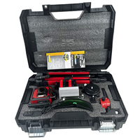 Niveau Laser Professionnel Industriel 16 Lignes, Kit d'Outils avec Chargeur de Batterie, Nivellement Automatique Pendulaire Haute Précision à 360°