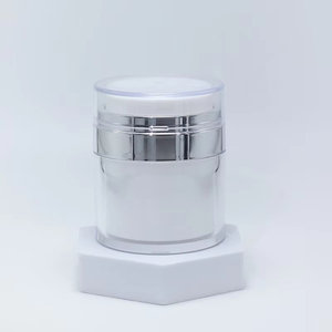 15/30/50g Airless Pump <b>Jar</b> <b>Empty</b> Acrylic Cream Bottle Refillable Cosmetic Easy to Use Container Portable Travel Makeup Tools - Product Image 4