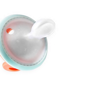 Orthodontische Lovey Fopspenen Custom Baby Fopspeen Orthodontische Baby Siliconen Fopspeen Platte Tepel - Product Image 6