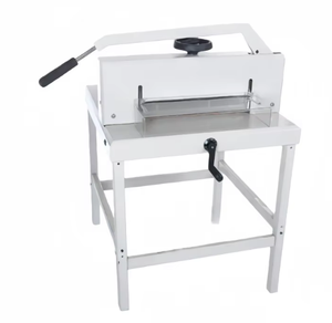 Manual Paper Cutting Machine with 430mm Cutting Width 60-80mm Thickness Range Infrared Positioning Paper Cutter - Product Image 3