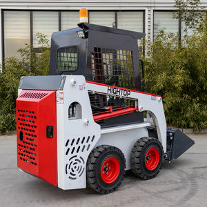 HT25 Kleine Loader Skid Steer Laders Tuin Wiel Mini Skid Steer Loader met Aanbouwdelen. - Product Image 4