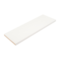 Plinthe en bois blanc Hechang sur mesure, forme traditionnelle, pour escalier intérieur décoratif, durable, écologique, avec apprêt