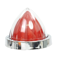 Feux LED pour camion à lentille en verre, clair, rouge, ambre, haute luminosité, type pastèque, pour semi-remorque