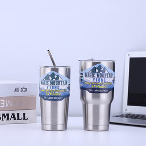 <span class=keywords><strong>Magic</strong></span> Mountain Vacuum Cup Tasse thermique pour voiture Freeze Thermo Flasks Bouteille d'eau en acier inoxydable avec paille Gobelet pour garder le froid 30oz - Product Image 3