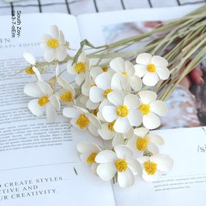 Commercio all'ingrosso vero e proprio essiccato viola di eucalipto bouquet per la casa di pasqua di san valentino decorazioni di disegno floreale fiori secchi regali - Product Image 4