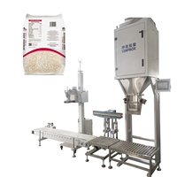 Machine de pesage, de remplissage, de scellage et d'emballage semi-automatique pour poudre et farine à bas prix provenant d'une usine chinoise