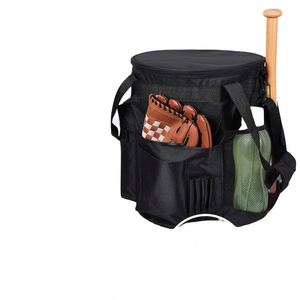 Sac de rangement pour seau de baseball de 6 gallons, sac de softball, housse de seau de softball, organisateur de seau de softball, fabriqué en usine BSCI - Product Image 3