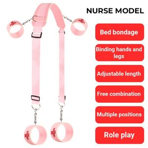 Juegos de Cosplay para adultos Unisex, conjunto de Bondage de cuero, ropa erótica de enfermera, juego de rol, trajes de flirteo, BDSM, enfermera, novedad de <span class=keywords><strong>2022</strong></span> - Product Image 3