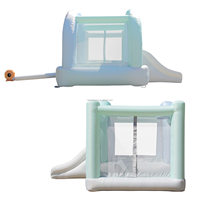 Château gonflable plus durable de qualité commerciale pour l'intérieur et l'extérieur, lits de saut pour enfants 4*3m (13*10ft)