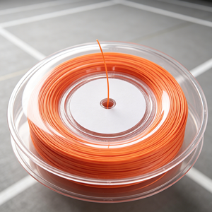 Cordage de raquette de tennis hexagonal en polyester polymère 17G 1,25 mm de haute qualité à prix compétitif, en stock TS009 TS009 - Product Image 2