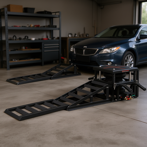 Gato neumático de rampa de 5 toneladas, 12.6 pulgadas de altura máxima, diseño de tijera, elevador de aire portátil para coches, sedanes, SUV y camionetas - Product Image 2