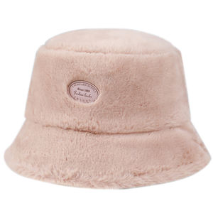 Mũ xô mùa xuân hè thời trang thường ngày, chất liệu lông mềm mại ấm áp dày dặn, thiết kế liền mạch, unisex người lớn, 100% polyester, màu trơn - Product Image 5