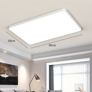 Lámparas de Techo <span class=keywords><strong>LED</strong></span> de Espectro Completo Modernas y Sencillas al por Mayor OEM/ODM, Lámpara de Techo Cuadrada Blanca para Dormitorio, <span class=keywords><strong>Cocina</strong></span>, Sala de Estar - Product Image 4