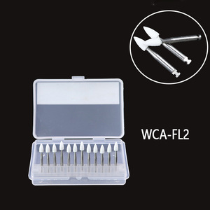 Fresas Dentales de Cerámica con Cabeza Cónica de 1.6 mm, Caja de 12 Piezas para Pulir Coronas de Porcelana con Pieza de Mano RA - Product Image 3