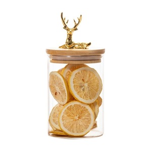 Nordic Elk đầu lọ thủy tinh cho thực phẩm lưu trữ & trà thanh lịch và miscellany hạt <span class=keywords><strong>Jar</strong></span> cho quà tặng - Product Image 2