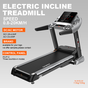 CIAPO Q6 Gym Fitness Máquina de correr comercial Pantalla LED Aso para uso doméstico Cinta de correr - Product Image 4