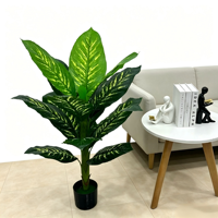 Arbre Bonsaï Artificiel pour la Maison et le Jardin, Plantes Artificielles d'Extérieur, Accessoire pour Restaurant Africain, Arbre Artificiel