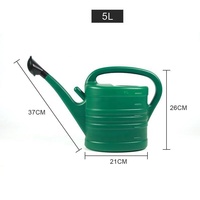 Arrosoirs de jardin en plastique PP durables et écologiques de grande capacité 5L 8L 10L 12L 14L, outils de jardin multifonctionnels, revêtement poudré