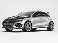Kit carrosserie ultra-léger et haute rigidité, style PK, en fibre de carbone sèche, adapté à l'amélioration de l'Audi RS3