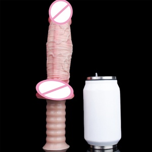 FAAK Dual Layer <b>Dildo</b> with Handle,The Manhandler Waterproof Female G Spot <b>Dildo</b> Adult Sex Toy for Women Anal <b>Dildo</b> with Textures - Product Image 6
