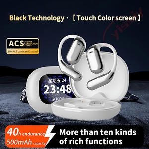 หูฟังไร้สายแบบเกี่ยวหู OWS Q16 Pro รุ่น Open Ear รองรับ BT5.4 หน้าจอสัมผัส เหมาะสำหรับเล่นเกม กีฬากลางแจ้ง ทำงาน พร้อมกล่องชาร์จความจุสูง - Product Image 5