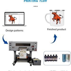 Impresora UV DTF de rollo a rollo A3 de 30 cm fácil de operar, impresora de pegatinas transparentes UV, impresora UV DTF A3 TX800/I3200 - Product Image 5