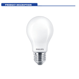 Ampoules LED en verre <span class=keywords><strong>PHILIPS</strong></span> MASTER MAS LEDBulb DT E27 927 A60 FR CL Frosted Clear Dim Dimmable - Product Image 2
