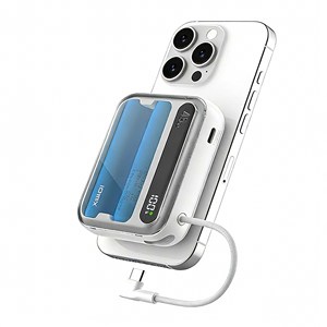 IDMIX Q10 PRO IV 45W PD Fast Charging Magnetic <b>Wireless</b> Power Bank 9800mAh Portable Charger with Cable - Product Image 1