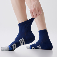 Chaussettes de course professionnelles légères mi-mollet pour hommes et jeunes, résistantes aux odeurs, idéales pour l'entraînement, la randonnée et le trekking en été