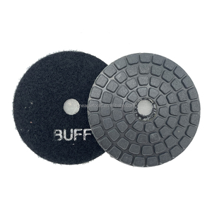 Venta directa de fábrica, almohadillas de pulido de diamante de 4 pulgadas y 5 pulgadas, almohadillas de pulido negras de 4 "y 5" para mármol, granito, piedra de cuarzo - Product Image 3