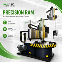 Tour vertical CNC robuste DRC C5123 à colonne unique 380V, longue durée de vie, pour tournage lourd