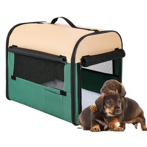 Chenil universel pour animaux de compagnie quatre saisons hiver chaud pliable grand chien chiot cage intérieur extérieur maison tente avec maille - Product Image 5