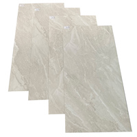 Pegatina de vinilo autoadhesiva impermeable de 3mm para suelo LVT para sala de estar, comedor, uso interior, suelo de PVC ecológico ignífugo