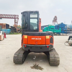 Excavadora Mini Usada Hitachi ZX50U-2 de 5 Toneladas, Original de Japón, con Cucharón Estándar, Bomba Hidráulica, para Jardín, Construcción Urbana y en Espacios Reducidos - Product Image 5
