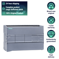 Modul CPU Kompak PLC Siemens 6ES7217-1AG40-0XB0 Baru Asli SIMATIC S7-1200 CPU 1217C Pengontrol Pemrograman PLC