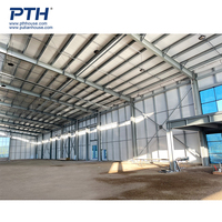 Entrepôt industriel préfabriqué en acier à plusieurs étages certifié ISO/CE, bâtiment de bureaux, conception à longue portée, garantie de 2 ans