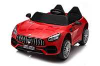 Voiture électrique de luxe pour enfants, modèle compact deux places en plastique, alimentée par batterie, avec éclairage et musique